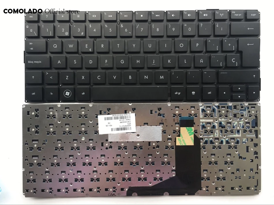 SP Spanish keyboard for HP for Envy 13 13-1000 13-1100 13T-1100X 13T-1000 13-1030 13-1002TX 13-1001TU black  keyboard SP layout