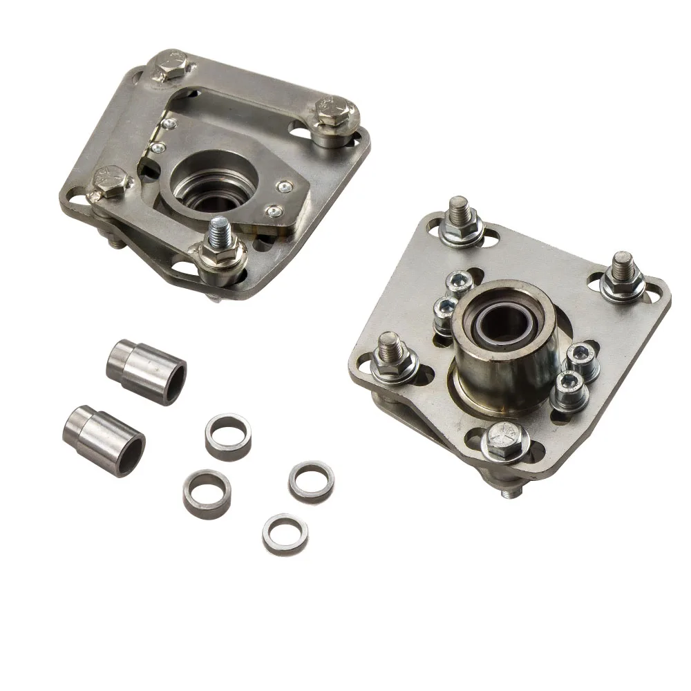  2 5 Adjustable Camber Caster Plates Coilover Alignment For 94 04 