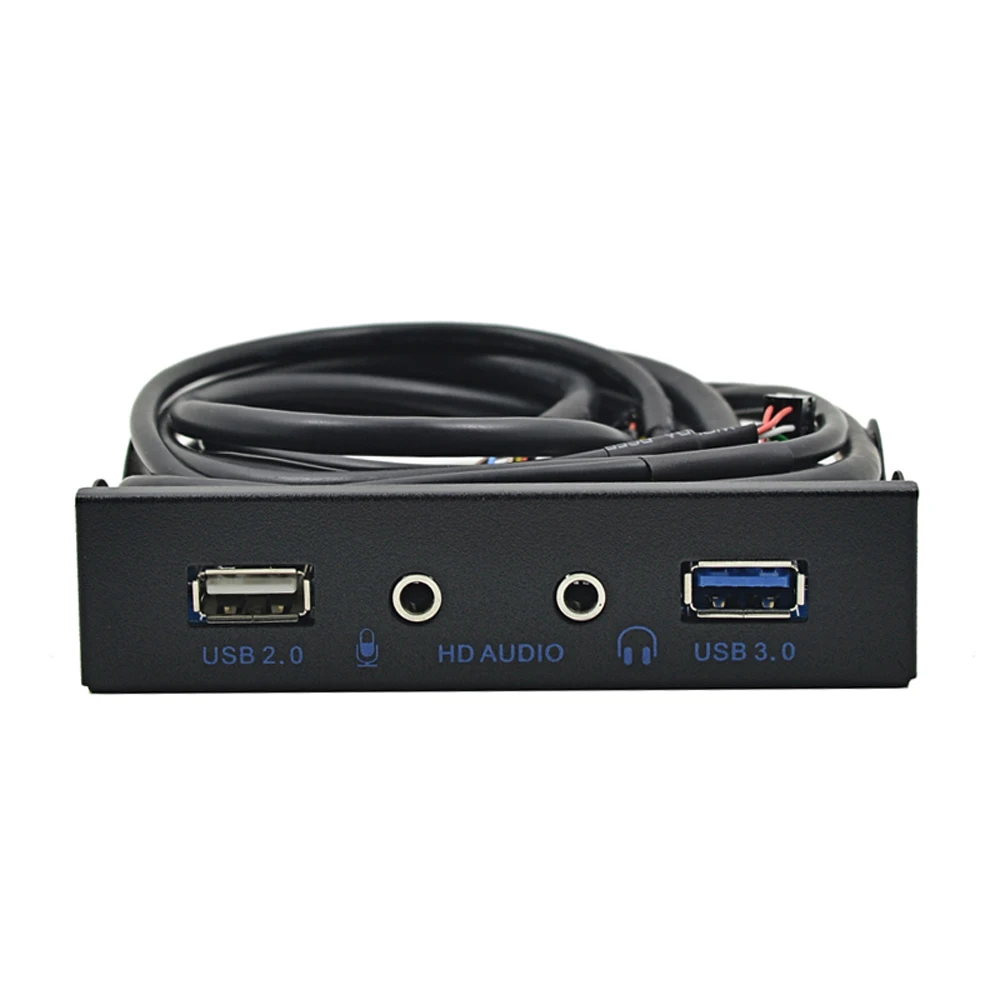10 шт. 4 Порты USB 2 0 + 3 HD Audio 5 мм разъем для наушников микрофон подключения ед. Панель