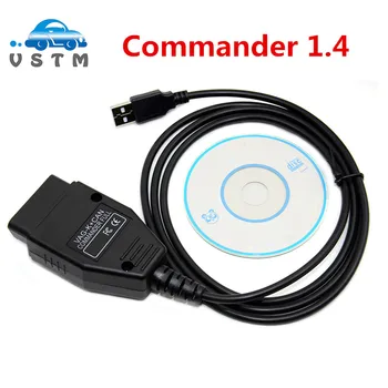 

VAG K+CAN Commander 1.4 with FTDI FT232RL PIC18F258 Chip OBD2 Diagnostic Interface Cable for AUDI for SKODA for SEAT