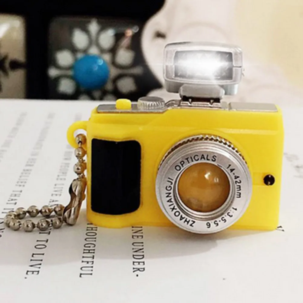 

Camera Led Keychains With sound LED Flashlight Key Chain Key Ring Amazing Gift Keychain For Women/Men