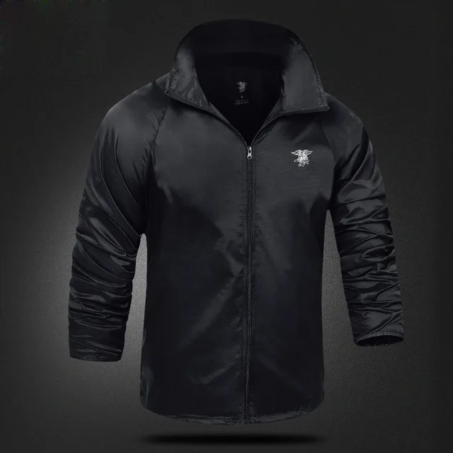 Navy Seals Military Tactical Jacket Men Camouflage Softshell Hooded