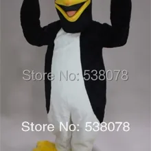 Смокинг костюм пингвина, маскот взрослый размер Антарктические животные Черная пантера косплей костюм карнавал Mascotte Mascota костюм SW1082