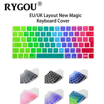 

RYGOU EU English Version Wireless keyboard Silicone Keyboard Cover Protector Skin for Apple New Magic Keyboard 2 Release in 2015