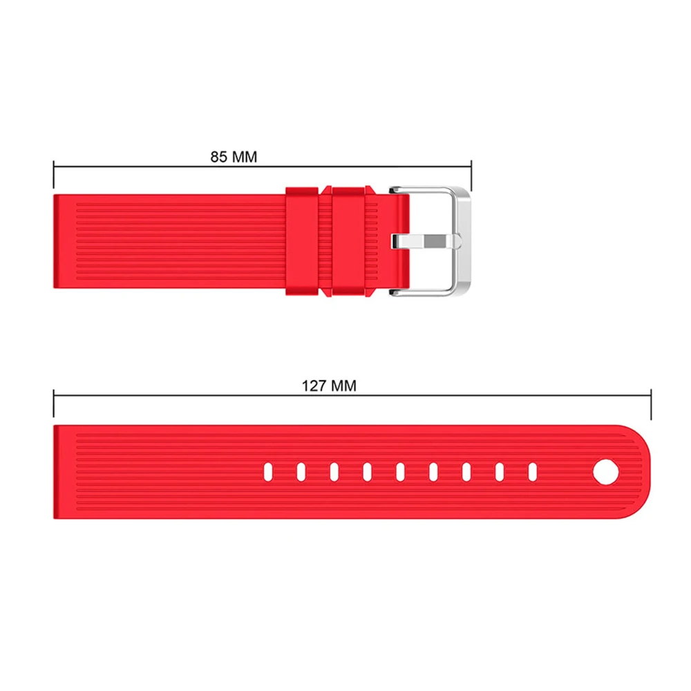 Мягкий силиконовый ремешок для часов Huami Xiaomi amazfit Youth Bit 20 мм сменный спортивный