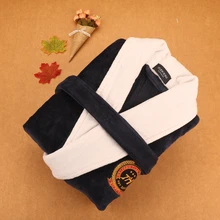 Плюс размер XXXL мужской Халат полотенце кимоно из рунной шерсти халаты, пижамы хлопок утолщение полотенец мужской Халат теплый утолщенный для влюбленных зима