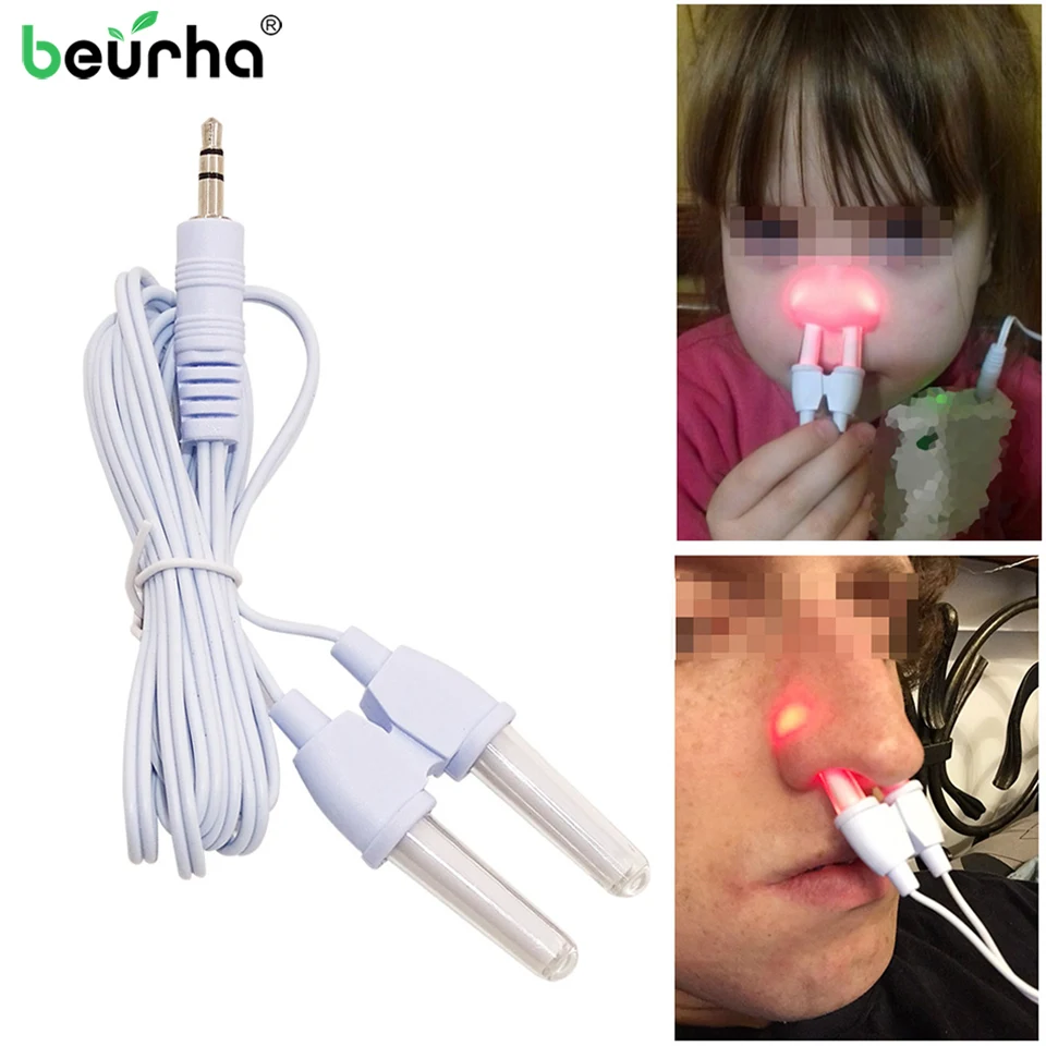 

Nose Care Rhinitis Sinusitis Cure Cable Laser Infrared Therapy Instrument Line Low Frequency Pulse Nose Accessory Health Care