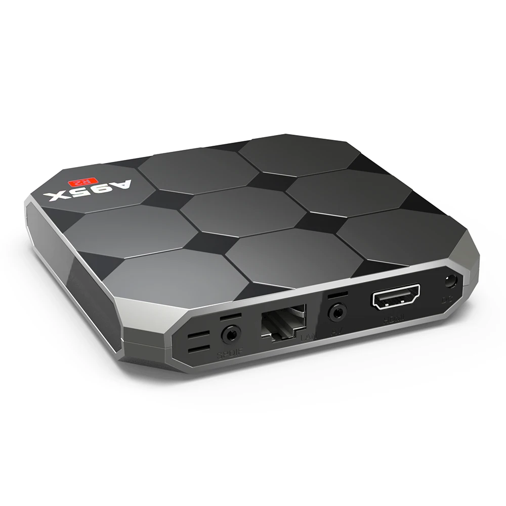 A95X R2 Смарт ТВ приставка Android 7 1 Amlogic S905W четырехъядерный 2 ГБ DDR3 16 Гб rom