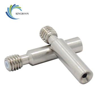

MK8 M6 Lengthen Throat with Tube 3D Printer Parts 6*30mm Stainless Steel Thread Longer Feeding Part for 1.75mm Filament