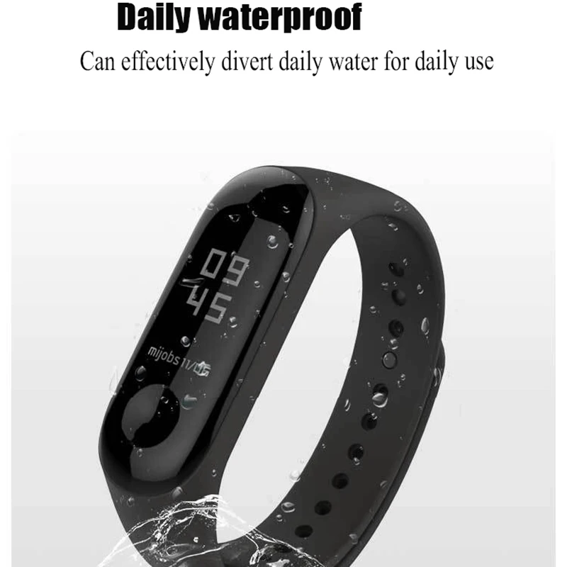 2 шт. Чехлы для Xiaomi Mi Band 3 Защита экрана Miband3 HD ультра тонкая пленка против царапин