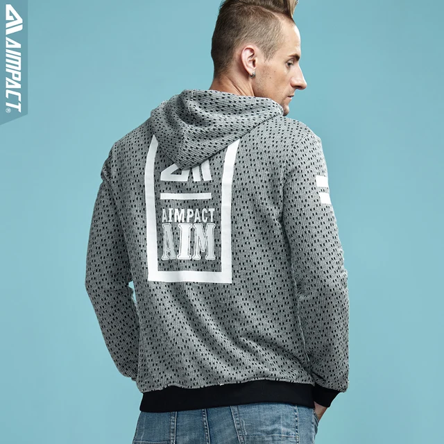 US $20.99 Aimpact 2018 New Sweatshirt Men Cotton Casual Man Hoodies Pullover Skateboard Hoody Men Active Stre