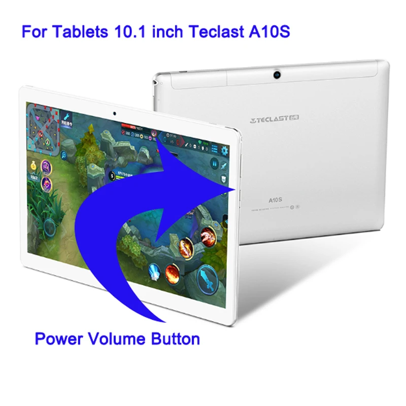 

New 100% original For Tablets 10.1" Teclast A10S Volume Button Power Button External side Buttons For Teclast A 10S