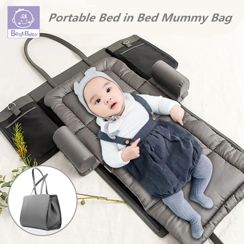 Portable Bed In Bed Mummy Bag Multifunction Large Capacity Travel Bags