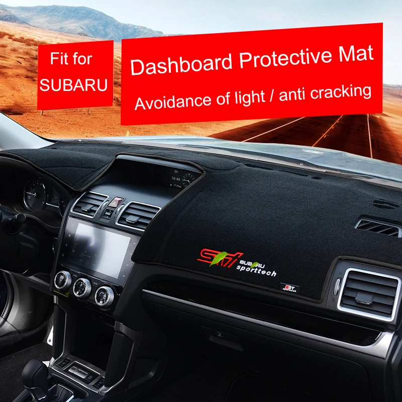 qhcp car dashboard avoid light pad instrument platform desk cover