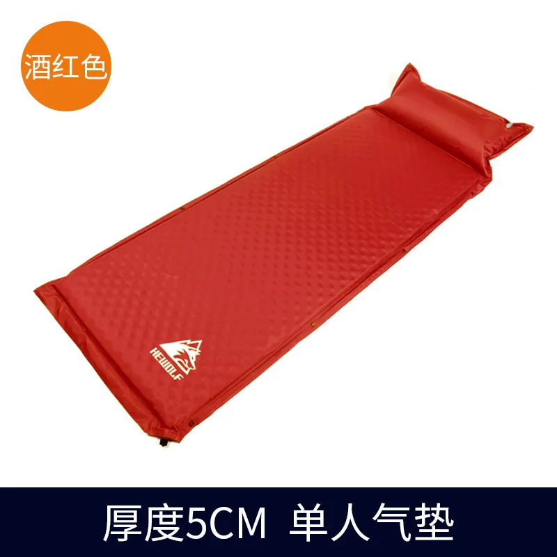 Skup HEWOLF outdoor 188*65*5cm pojedyncza automatyczna nadmuchiwana poduszka pad pogrubienie łóżko nadmuchiwane materac namiot na zewnątrz lunch mata wypoczynkowa