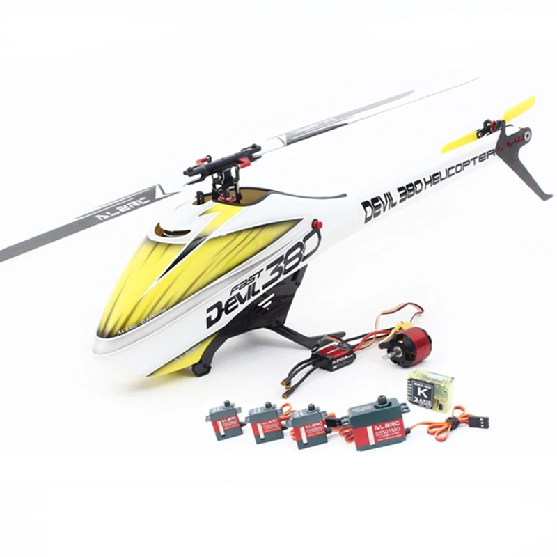 

Original ALZRC Devil 380 FAST RC Helicopter Super Combo For RC Toy Models