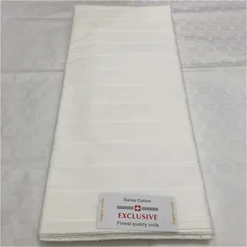 

White lace fabric swiss voile lace in switzerland african tissu broderie 100%cotton atiku fabric for men 5yards/lot