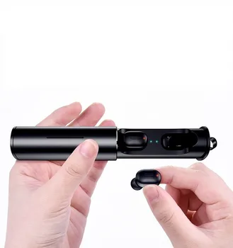 

Mini T1 TWS 5.0 Bluetooth Headset 3D True Wireless Stereo Earset with Microphone Portable Hi-Fi Bass Cordless Binaural Headset