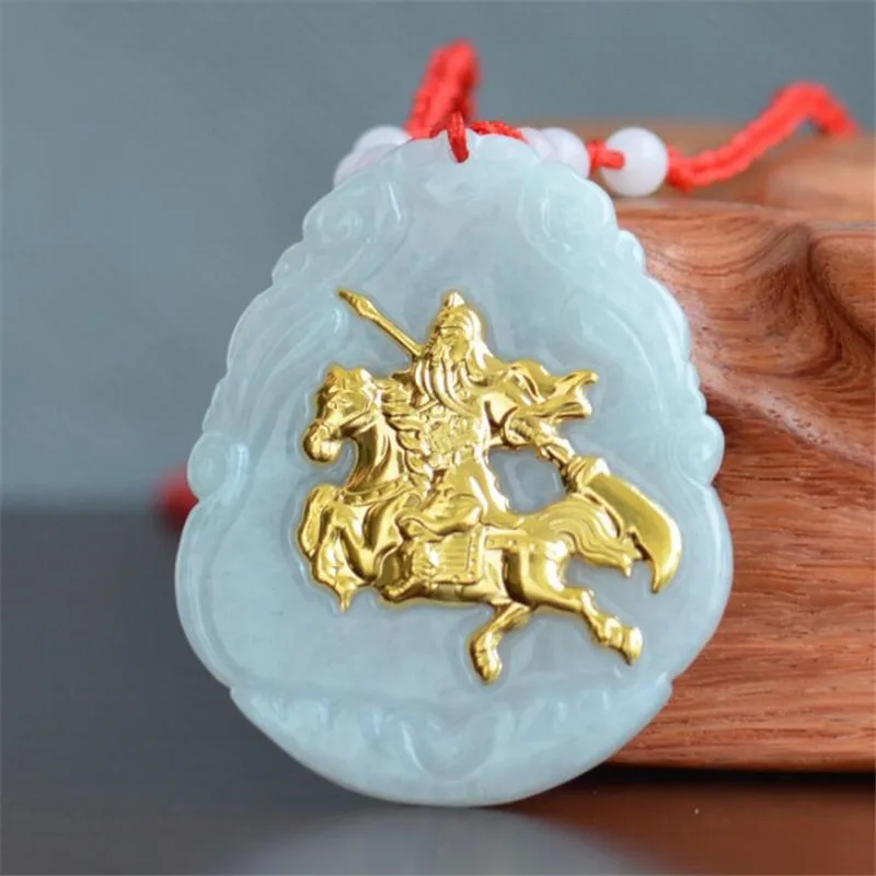 Men Women Jade Pendants Blessing Peace Good Quality Jade Necklaces Fine