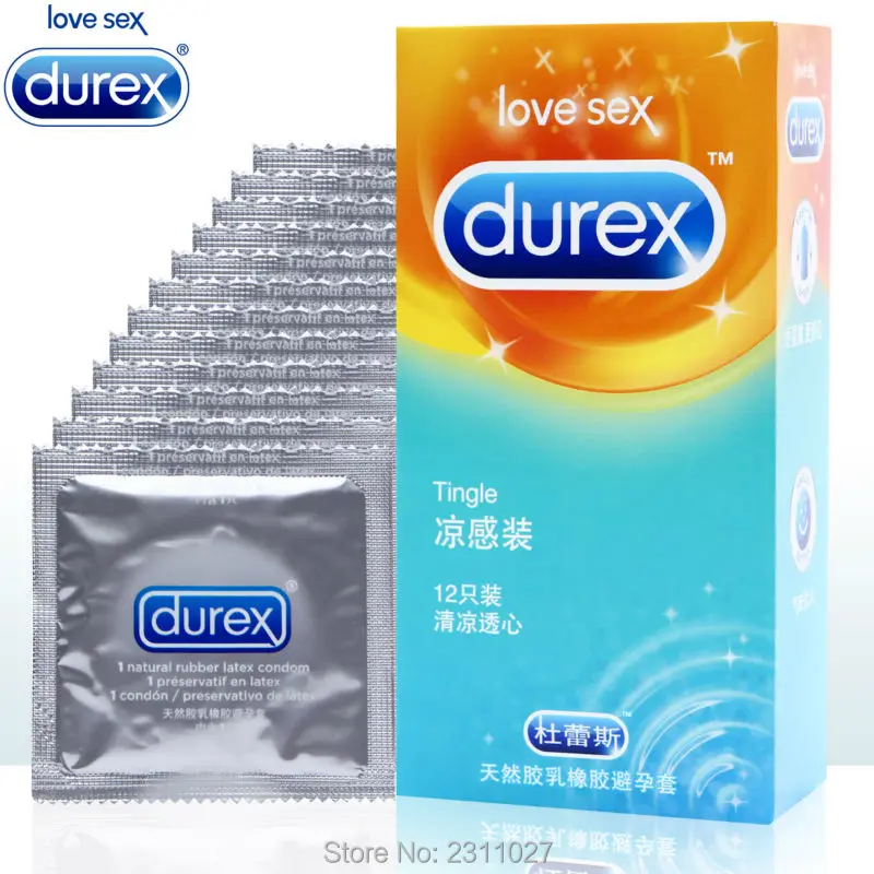 Buy Durex condoms tingle lube mint flavored condoms