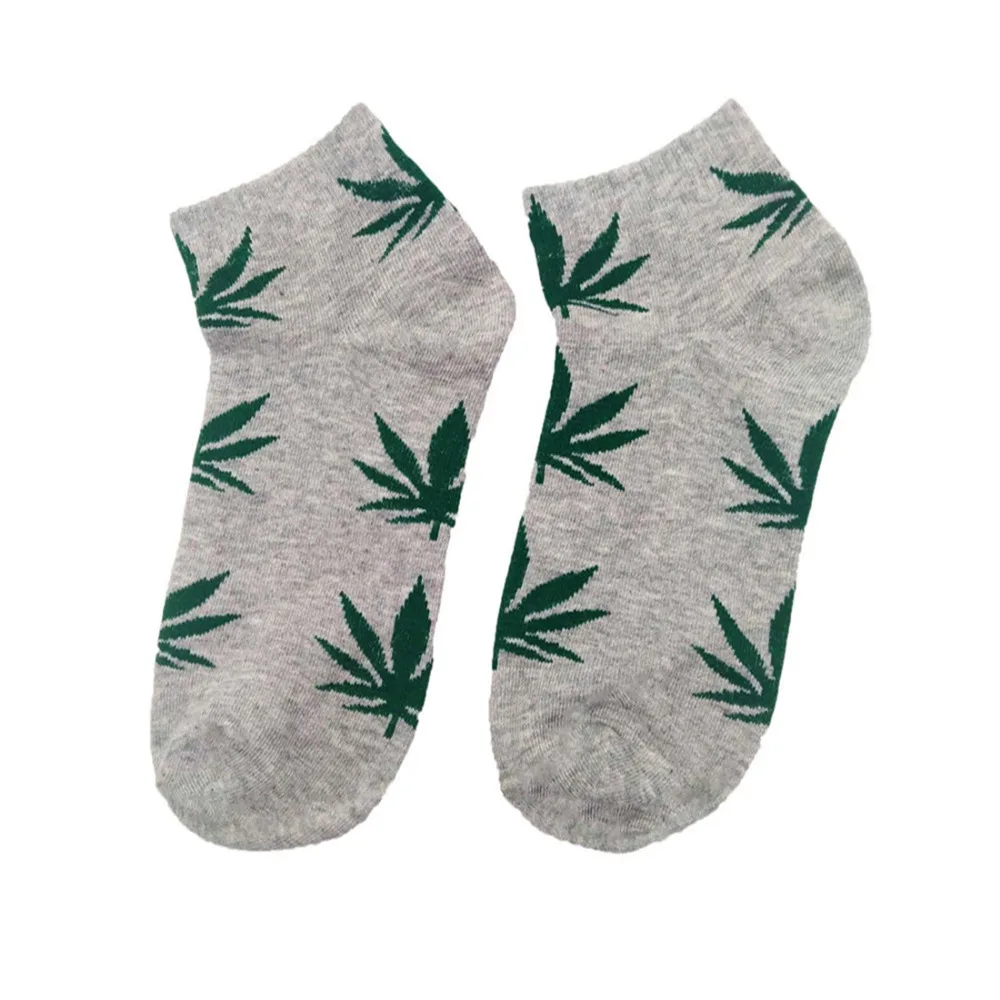 Мужские носки известные носки с травой для мужчин женщин весна лето осень хлопок повседневные короткие модные носки с травой для мужчин