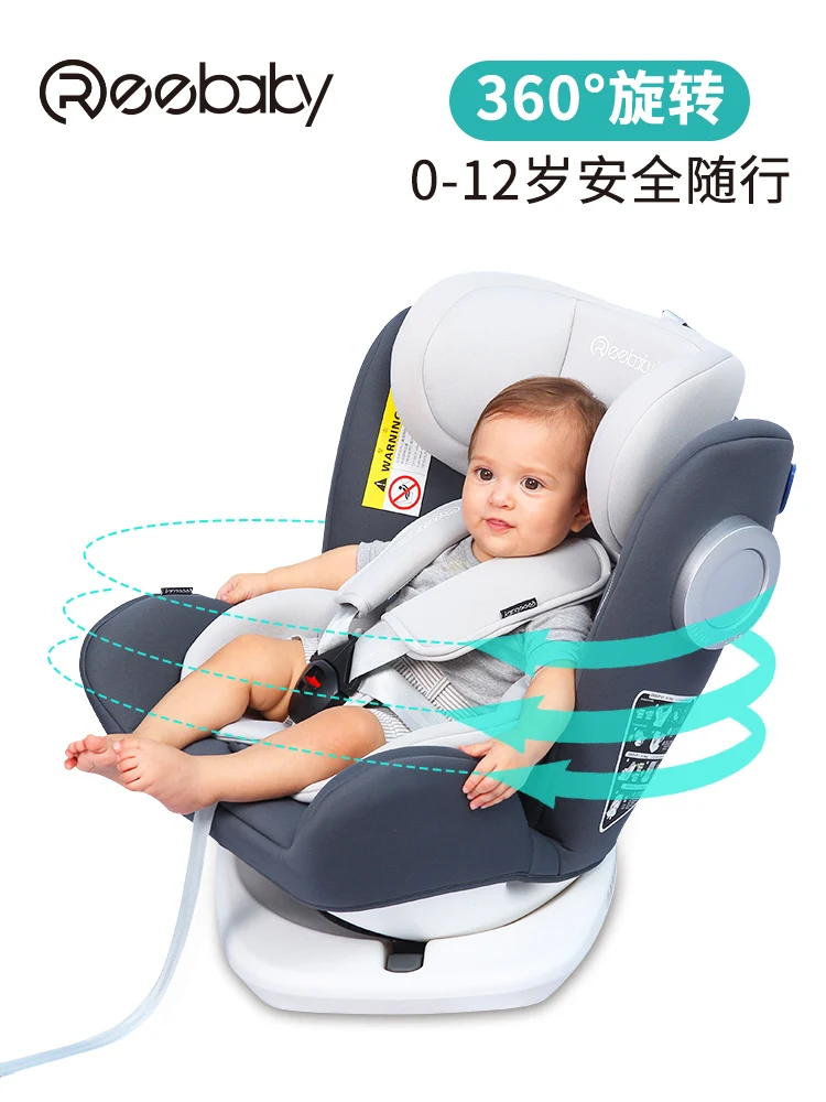 Onebaby детское автомобильное безопасное сиденье детское сиденье с пятиточечным ремнем безопасности для новорожденных автомобильное сиденье 360 градусов двойной интерфейс