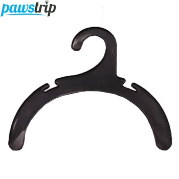 

Pawstrip 5pcs/lot Dog Clothes Hanger Useful Plastic Black Pet Hanger For Dogs S/M/L