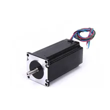 Best Sell! free shipping CNC Nema 23 Stepper Motor 57mmX112mm CE ROHS ISO 3D Printer Robot Foam Plastic Metal