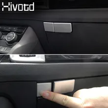 Hivotd для Skoda Kodiaq шкода кодиак, аксессуары, хромированный бардачок, ручка, накладка, покрытие для автомобиля, украшение интерьера, молдинги,,,,автотовары