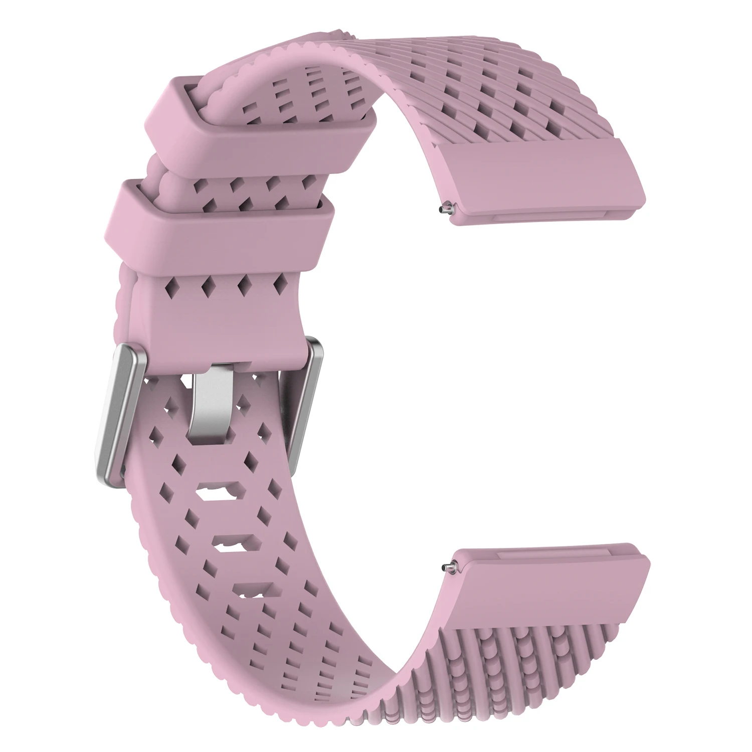 Soft Silicone For Fitbit Versa Bracelet Replacement Sport Wristband Watch Band Accessories Strap Watchband For Fitbit versa lite - Цвет: Light purple