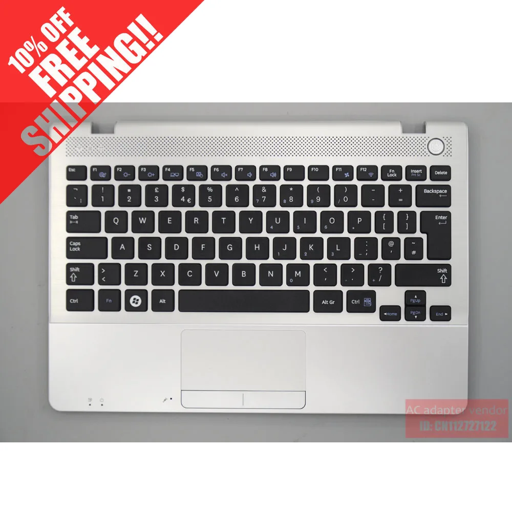 FOR Samsung NP305U1A laptop keyboard with c shellin Replacement