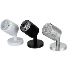 220В 5 Вт 3 Вт Светодиодный точечный светильник светодиодный светильник держатель поверхность настенный для витрин ювелирный счетчик потолочный светильник освещение для магазина одежды