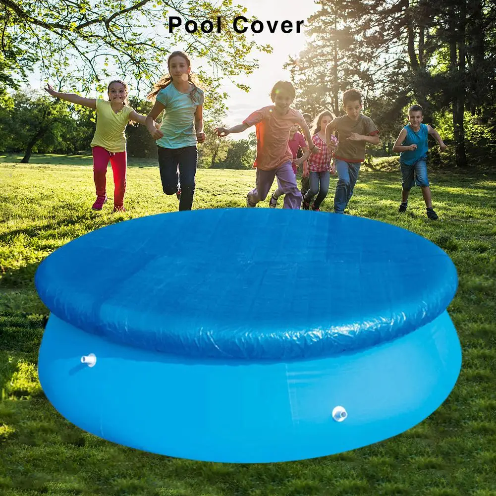 

Swimming Pool Cover Waterproof Rainproof Dust Cover Tarpaulin With Wear-resistant Rope Suitable For Square Swimming Pools New