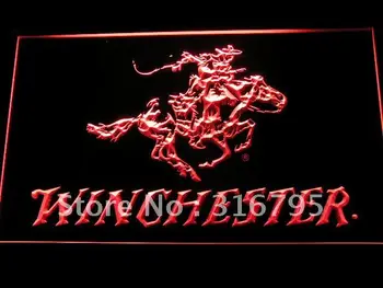 

d243 Winchester Firearms Gun Logo LED Neon Light Signs with On/Off Switch 20+ Colors 5 Sizes to choose