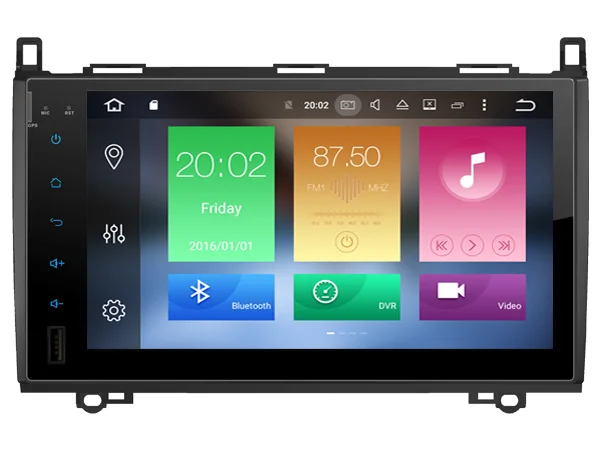 Sale Ips screen Android 8.0 Car Dvd Navi Player FOR DECKLESS BENZ A CLASS W169/B CLASS W245/V-CLASS gps auto stereo audio multimedia 1