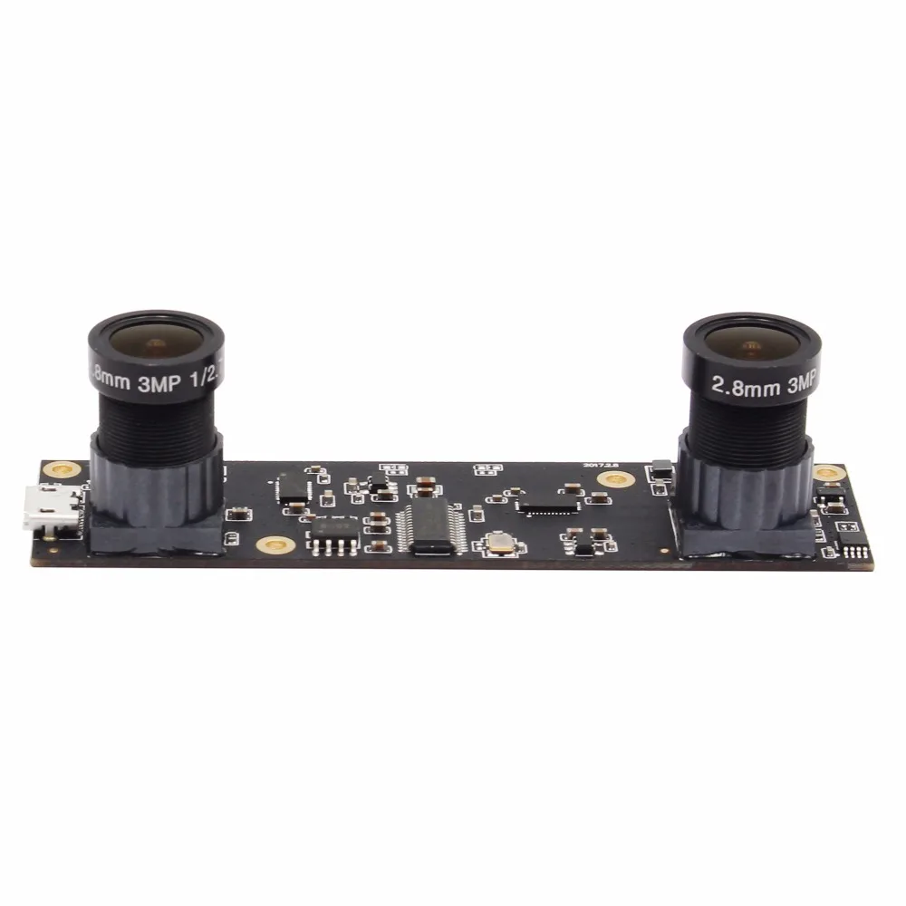 

1080P Dual Lens USB Camera Module Aptina AR0330 1920x1080 mjpeg 30fps Stereo Webcam for Biometric Retina Retina Analyze
