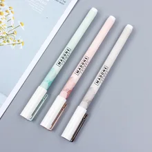 4 шт./компл. Милая гелевая ручки Цветной чернила кошка ручка свежий Kawaii Шариковая школьные Canetas Boligrafos подарочные канцелярские принадлежности канцелярские товары 0,5 мм