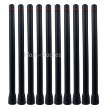 10 pièces VHF 136-174 MHz Antenne pour ICOM F11 F11S F14 F14S F3 F30 F3021 F3061 Talkie-walkie Radio bidirectionnelle Antenne