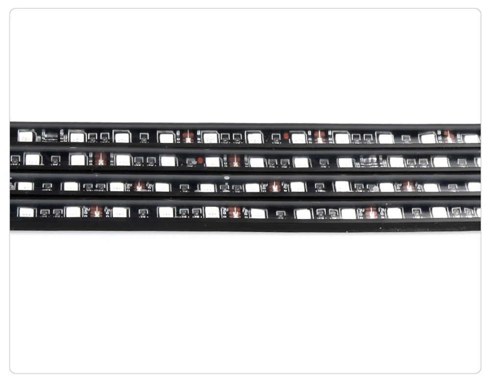 Автомобильная Нижняя атмосферная лампа RGB Led Neon Chassis Strip Bar окружающий светильник APP/пульт дистанционного управления Декоративные Авто аксессуары для укладки