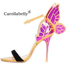 Г. женские туфли-лодочки из натуральной кожи на тонком высоком каблуке 10 см босоножки с бабочками пикантная Свадебная обувь вечерние туфли-лодочки желтого цвета