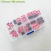 35PCS/LOT Dip Switch Kit In Box 1 2 3 4 5 6 8 Way 2.54mm Toggle Switch Red Snap Switches Mixed Kit Each 5PCS Combination Set ► Photo 2/2