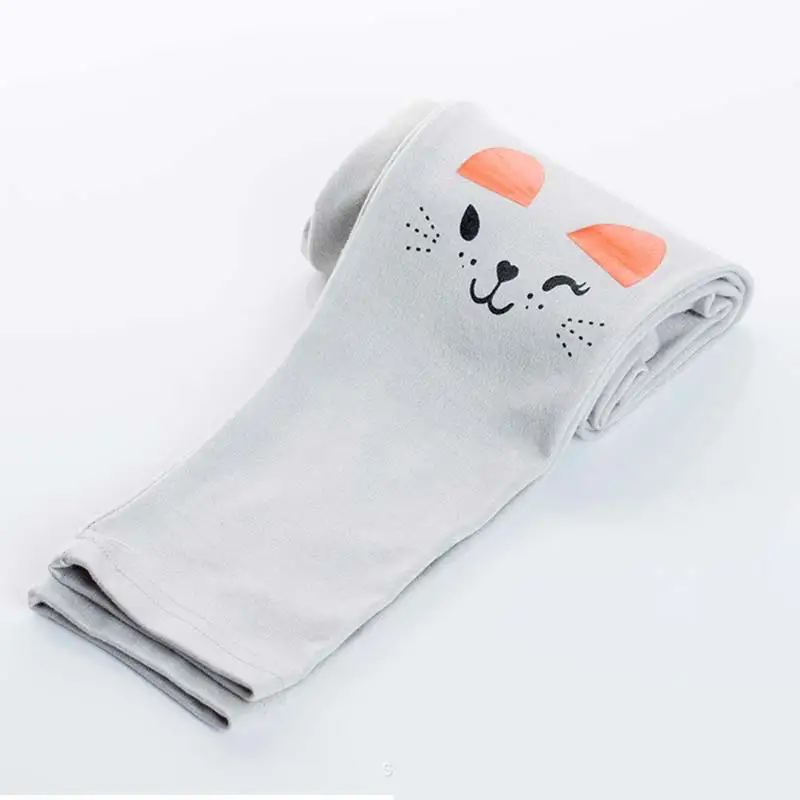 Kids Girls Leggings New Cotton Cartoon Pants For 2-6Y Girl Baby Girl Skinny Pencil Pants Children Elastic Waist Trousers Clothes (7)