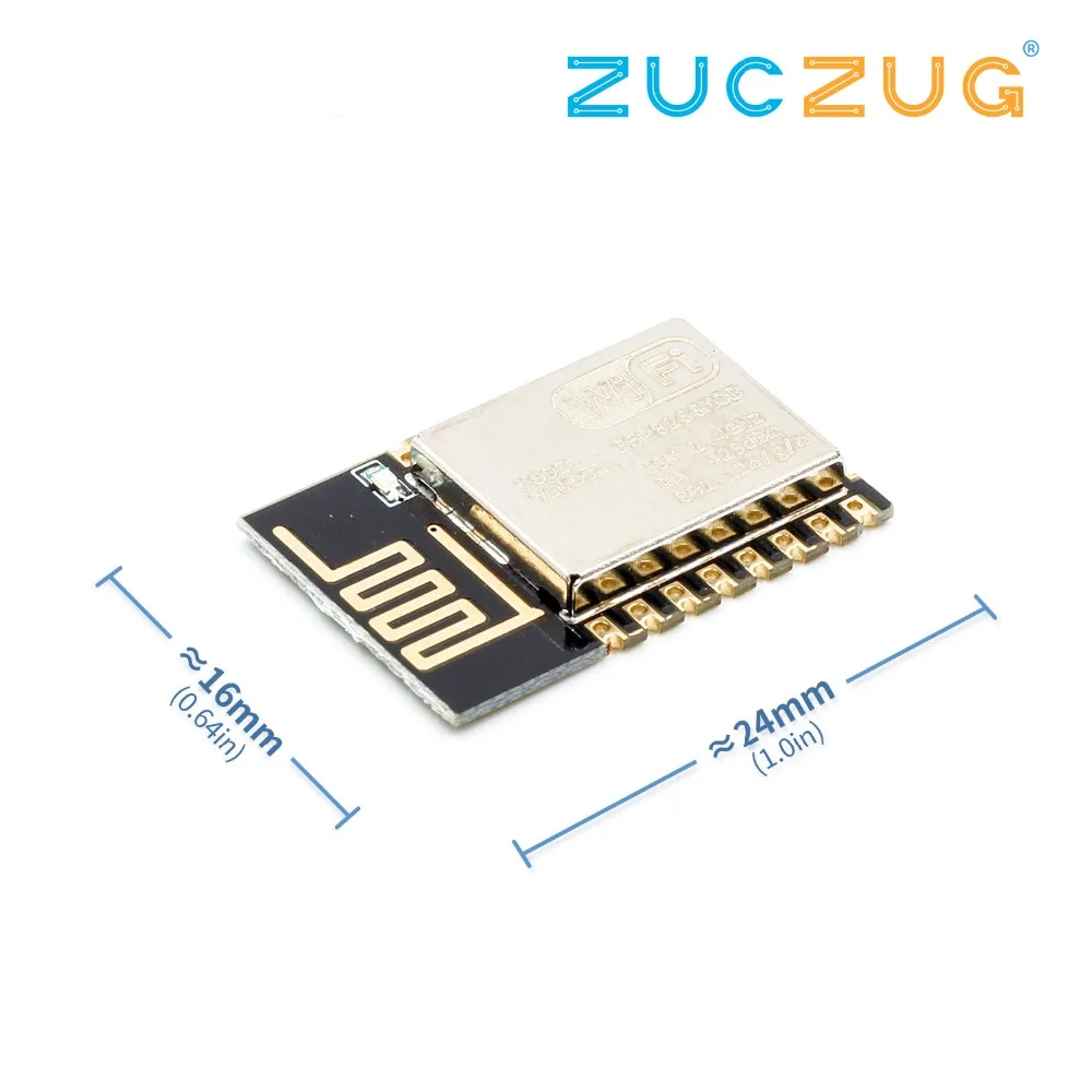 

ESP-12F (ESP-12E upgrade) ESP8266 Remote Serial Port WIFI Wireless Module ESP8266 4M Flash