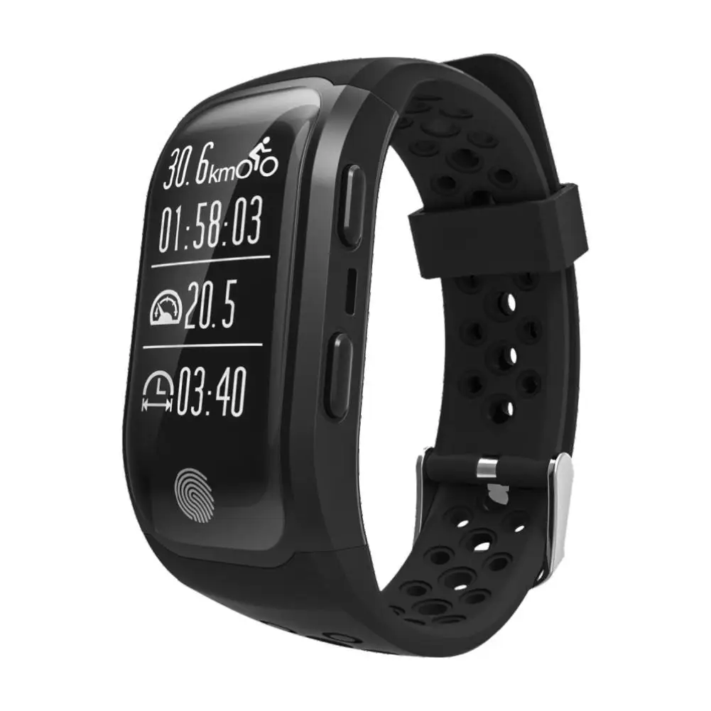 

EastVita S908 GPS Smart Wristband Touch Screen Heart Rate / Sleep Monitor Call Reminder Pedometer IP68 Waterproof Smart Watch