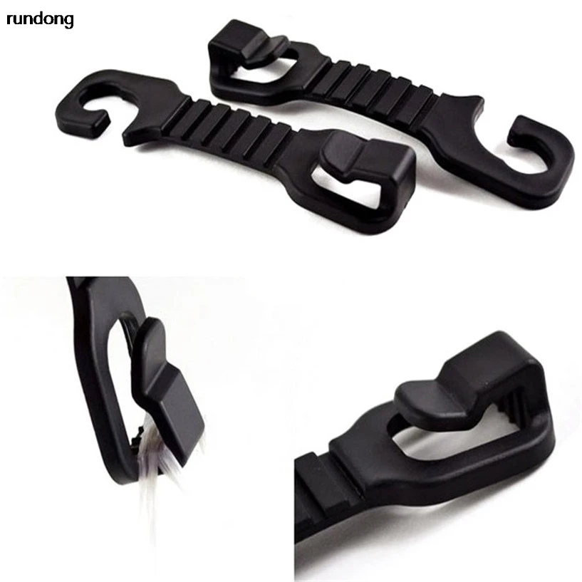 

Hot sale 2PCS Plastic Auto Car Truck Suv Shopping Bag Holder Seat Hook Hanger low price Wholesale p#