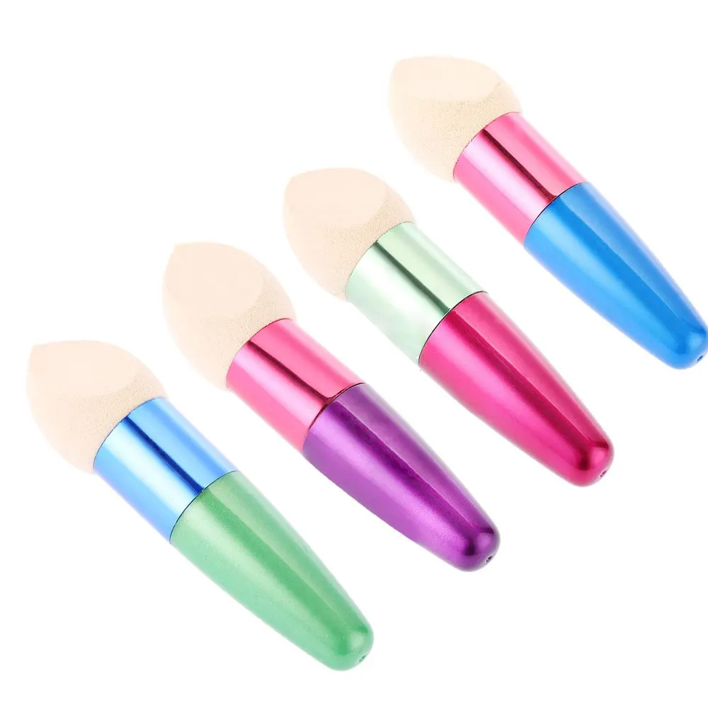 2016 Hot Selling 4pcs Cosmetic Liquid Cream Foundation Concealer Sponge