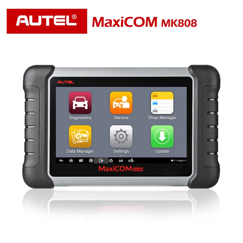 Autel MaxiCOM MK808 Автомобильный сканер IMMO/EPB/SAS/BMS/TPMS/DPF сервис MD802+ maxichek Pro MX808 OBD2 OBD