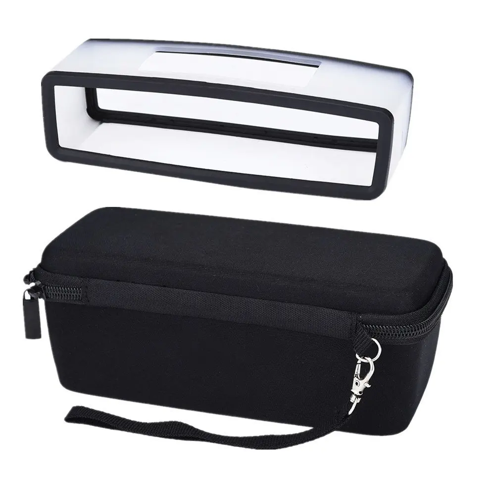 Hard Travel Carrying Case With Black Soft Cover For Bose Soundlink Mini I And Ii Bluetooth Speaker huismerk kopen in de aanbieding Hard Travel Carrying Case With Black Soft Cover For Bose Soundlink Mini I And Ii Bluetooth Speaker huismerk kopen in de aanbieding