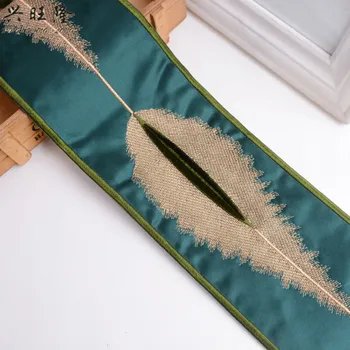 

XWL 1M Embroidery Jacquard Curtain Lace Trims Ribbon Belt Webbing Curtain Accessories DIY Sewing Fabric For Costume Cushion Sofa