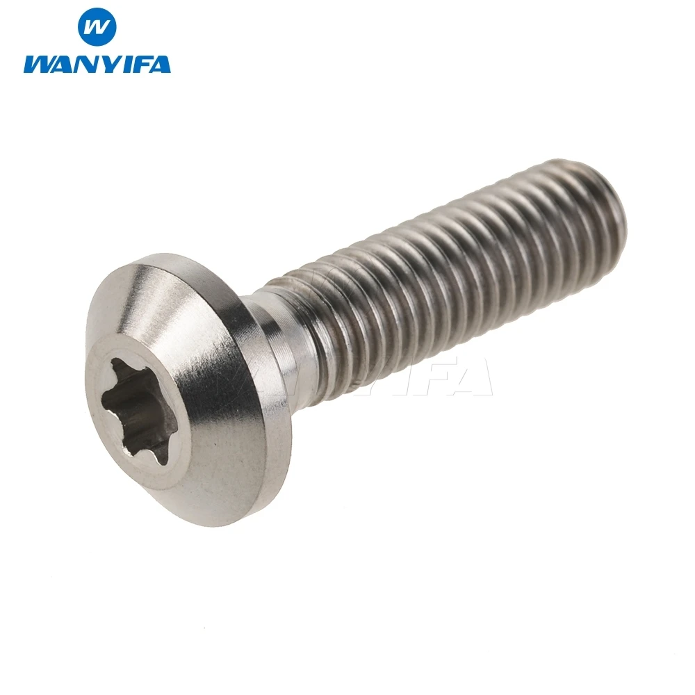 Wanifa M8 x 30 мм 1 25 шаг Torx Кнопка головка титановый мотоцикл велосипедный диск